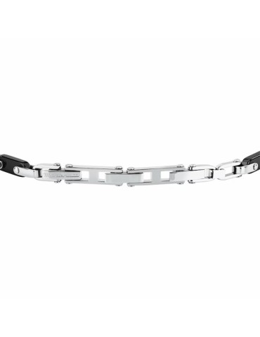 Maserati Bracelet - Chain - Black Steel - Ceramic - JM226ATZ75 2