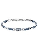 Maserati Bracelet - Chain - Blue Steel - Ceramic - JM226ATZ76