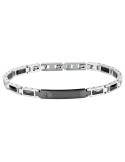 Maserati Bracelet - Steel - Elements - Black Ceramic - JM226ATZ79