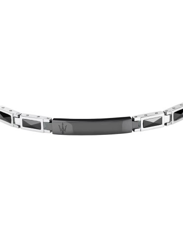 Maserati Bracelet - Steel - Elements - Black Ceramic - JM226ATZ79 2