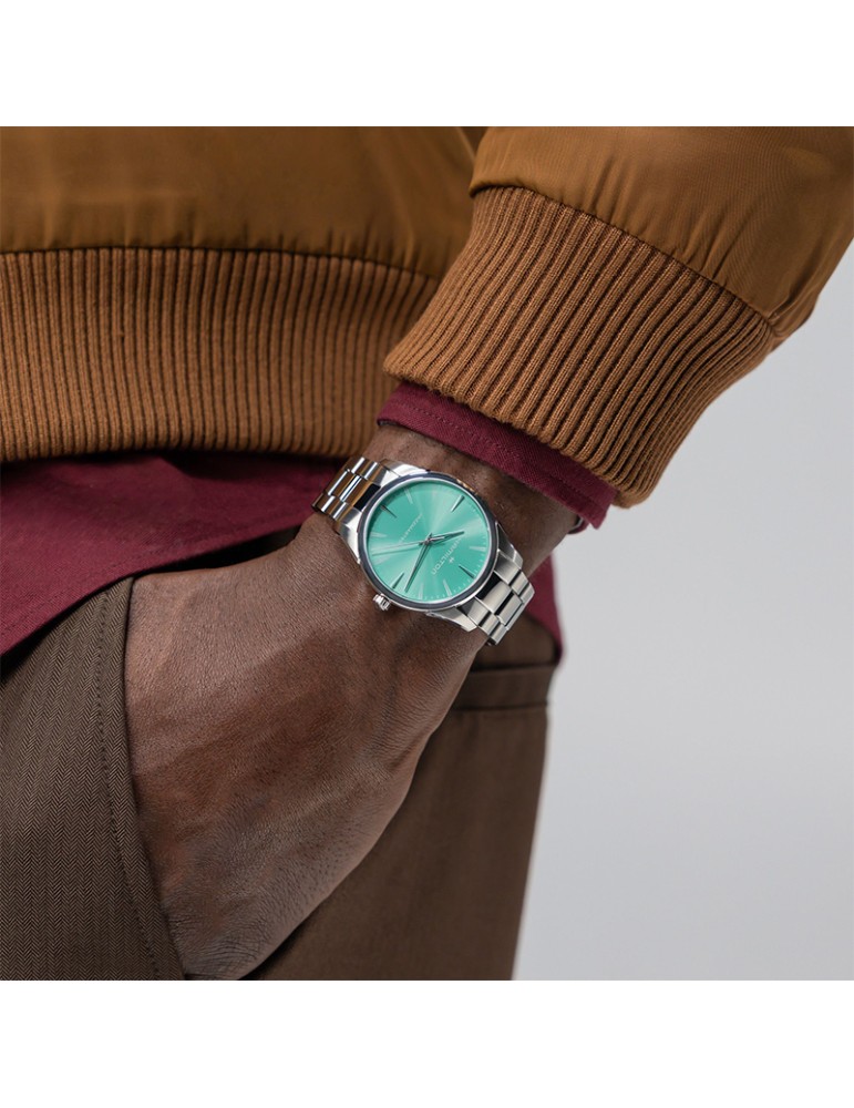 Hamilton Jazzmaster Gent Solo Tempo Quartz 40mm Turquoise Watch - 0