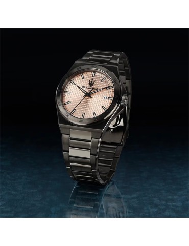Orologio Maserati - Tempo e Data -Metal Gun-40mm-Rose Gold-R8853153007 2