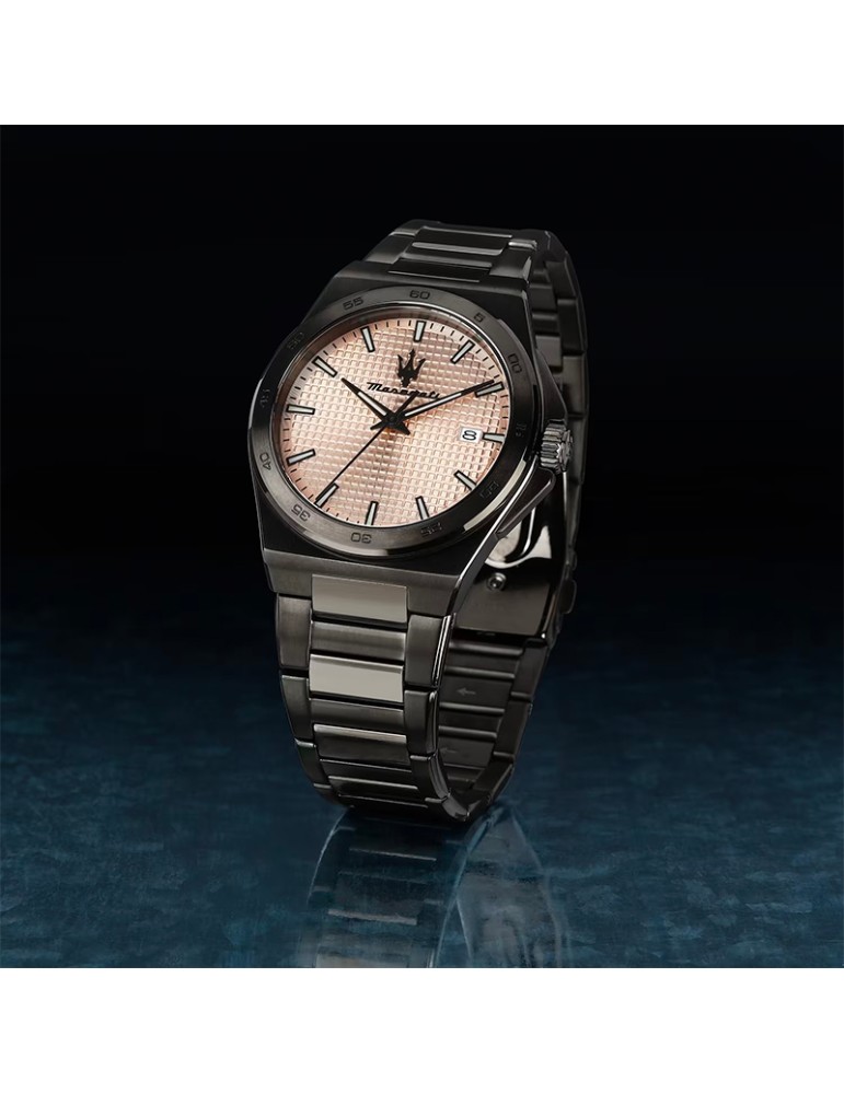 Orologio Maserati - Tempo e Data -Metal Gun-40mm-Rose Gold-R8853153007