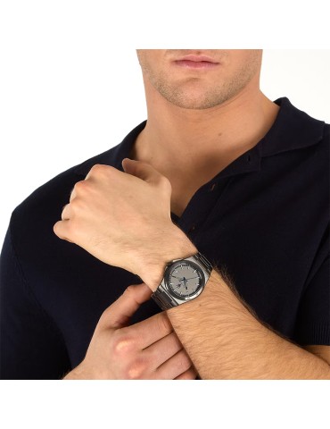 Maserati Watch - Time and Date - Gray - 40mm - Blue Hands - R8853154001 2