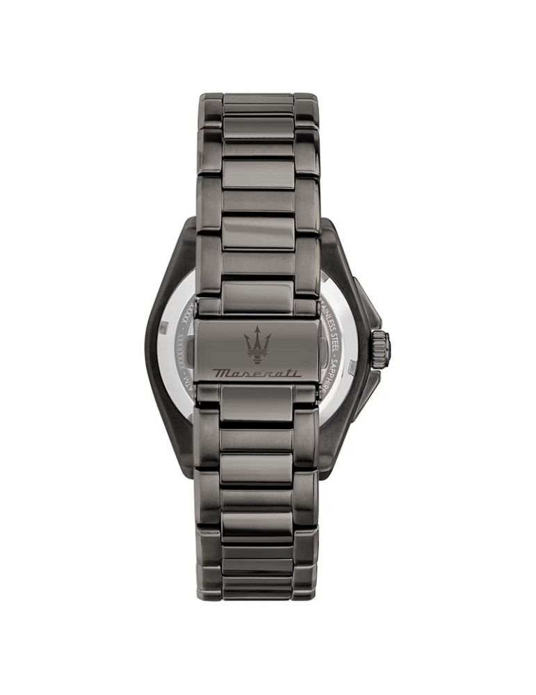 Maserati Watch - Time and Date - Gray - 40mm - Blue Hands - R8853154001