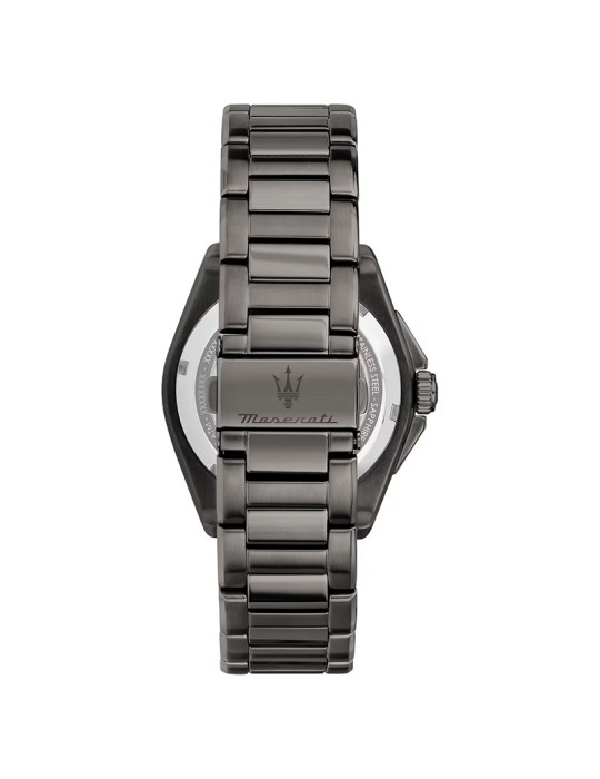 Maserati Watch - Time and Date - Gray - 40mm - Blue Hands - R8853154001