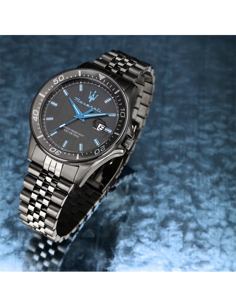 Orologio Maserati - Metal Gun - 44mm - Lancette Blu - R8853154003