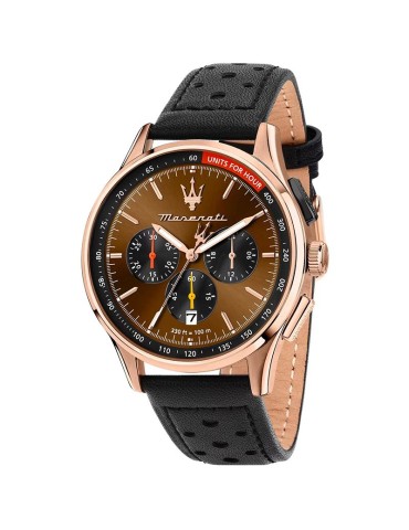 Maserati Watch - Chronograph - Black - 42mm - Brown - R8871624011