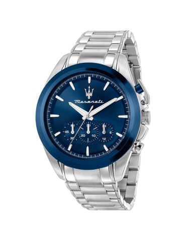 Orologio Maserati - Cronografo - Silver - 43mm - Blu - R8873612067