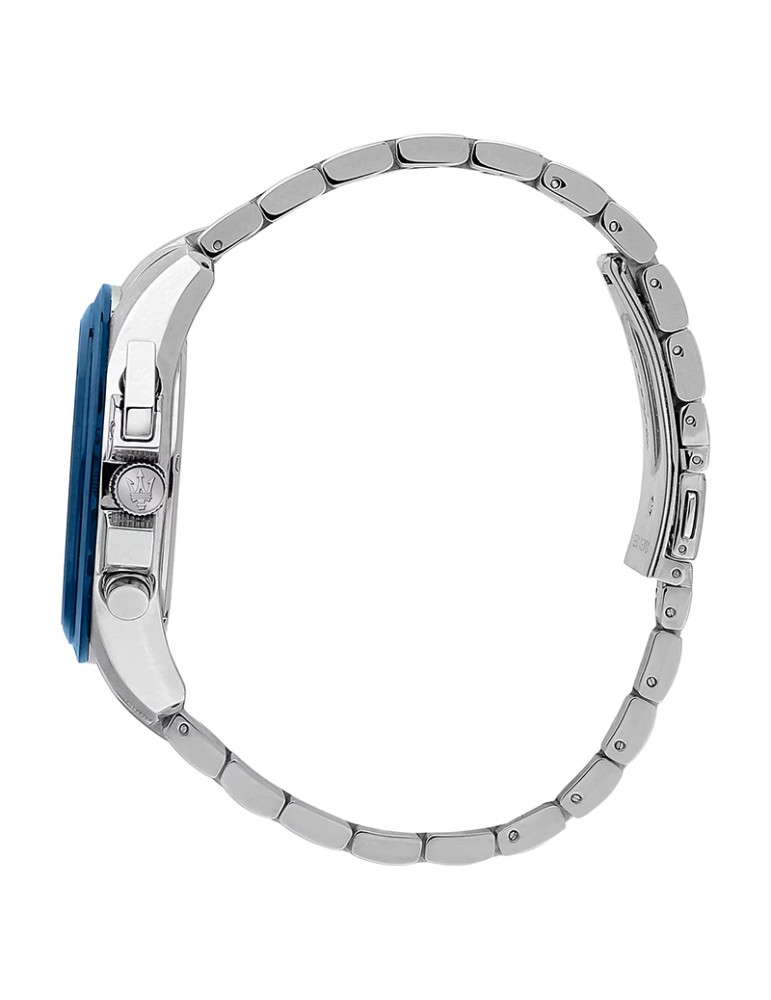 Orologio Maserati - Cronografo - Silver - 43mm - Blu - R8873612067