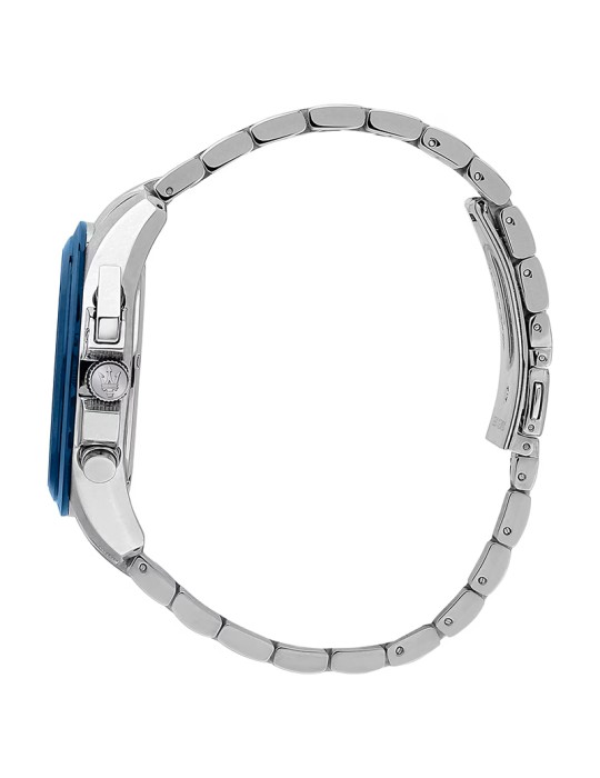 Maserati Watch - Chronograph - Silver - 43mm - Blue - R8873612067