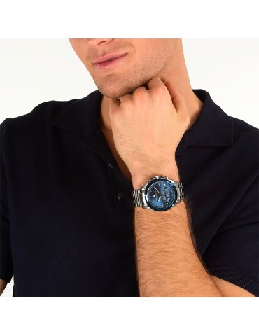 Maserati Watch - Chronograph - Silver - 43mm - Blue - R8873612067 2