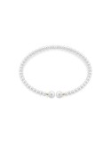 Lelune Open Aurora Bracelet in 3 - 3.5 mm Freshwater Cultured Pearls and 18K Yellow Gold Elements - 0