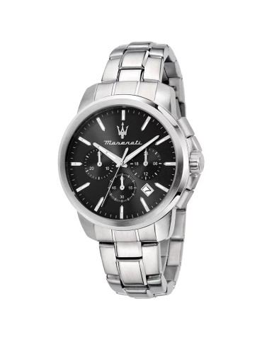 Maserati Watch - Chronograph - Silver - 42mm - Black - R8873621046