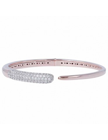 Bracciale Bronzallure-Altissima-Rigido-Pavè Cubic Zirconia-WSBZ00785WR