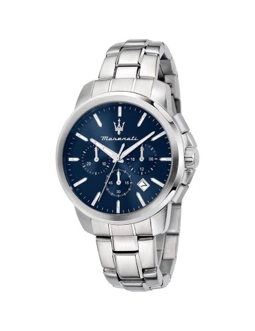 Maserati Watch - Chronograph - Silver - 42mm - Blue - R8873621047