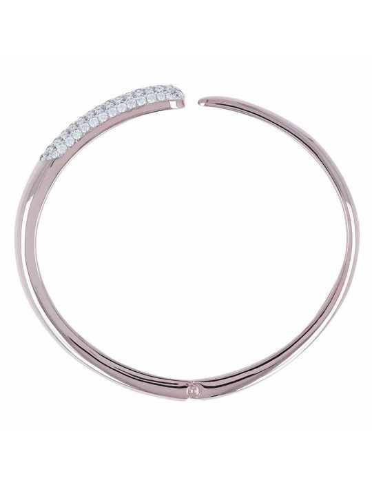 RIGID BRACELET IN CUBIC ZIRCONIA BRONZALLURE - 0