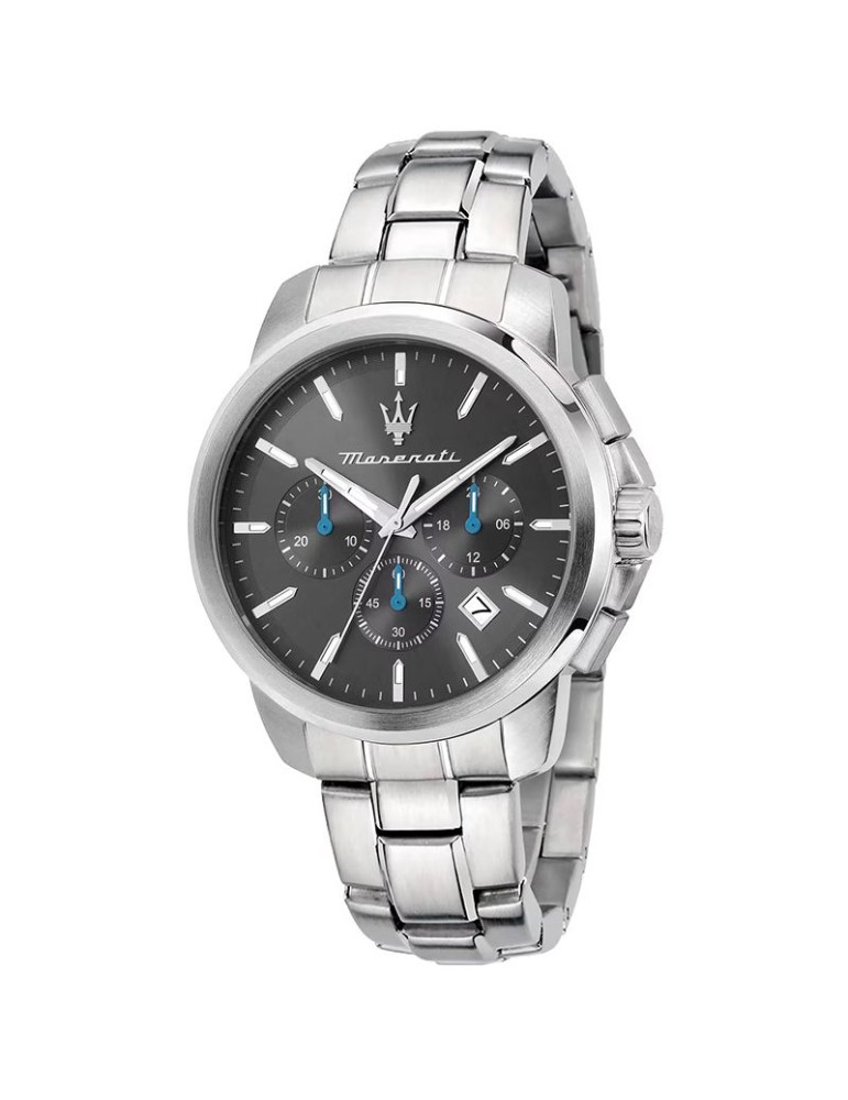 Orologio Maserati -Cronografo-Silver-42mm-Grigio Antracite-R8873621049