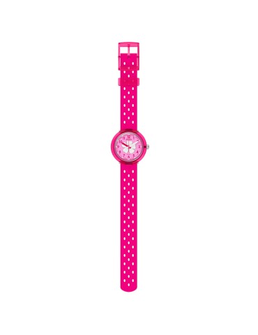 Flik Flak-Fizz Watch in Hibiscus-Pink-32mm-Flower Printed-ZFCNP005 2
