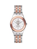 Orologio Swatch -MidiMix-Tempo e Data-33mm-Silver e Rose Gold-YLS454GC