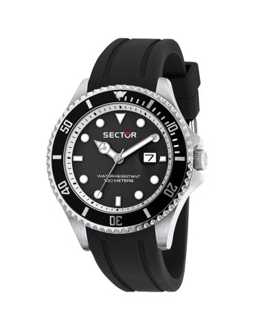 Orologio Sector - 230 - Tempo e Data - 43mm - Nero - R3251161062