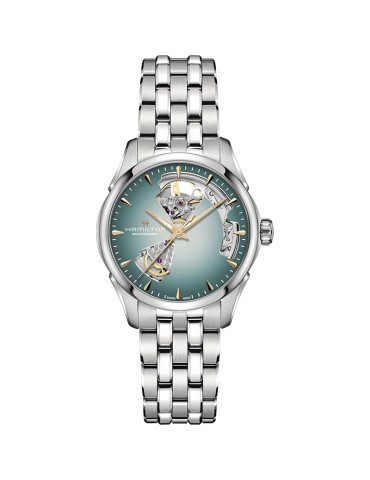 Hamilton Jazzmaster Open Heart Automatic 36mm Turquoise Watch - 0