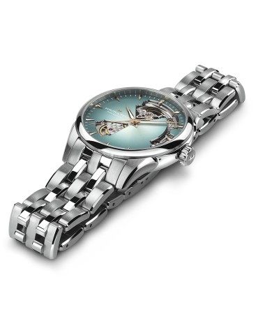 Hamilton Jazzmaster Open Heart Automatic 36mm Turquoise Watch - 0 2