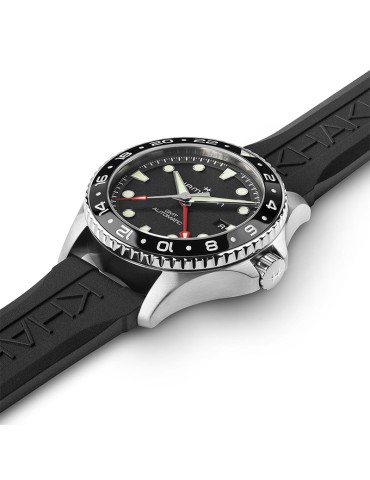 Orologio Hamilton - Khaki Navy Scuba GMT Automatic 43mm Nero - 0 2
