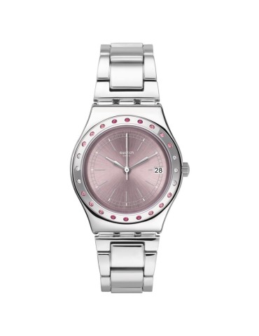 Orologio Swatch - Silver - 33mm - Rosa con Cristalli - YLS455GC
