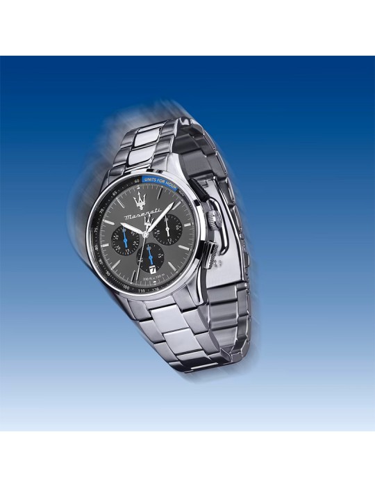 Orologio Maserati - Cronografo-Silver-42mm-Canna di Fucile-R8873624008