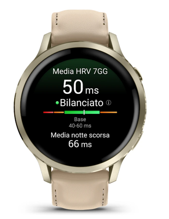 Orologio Smartwatch Garmin - Venu® 4 - 41 mm - Beige - 0