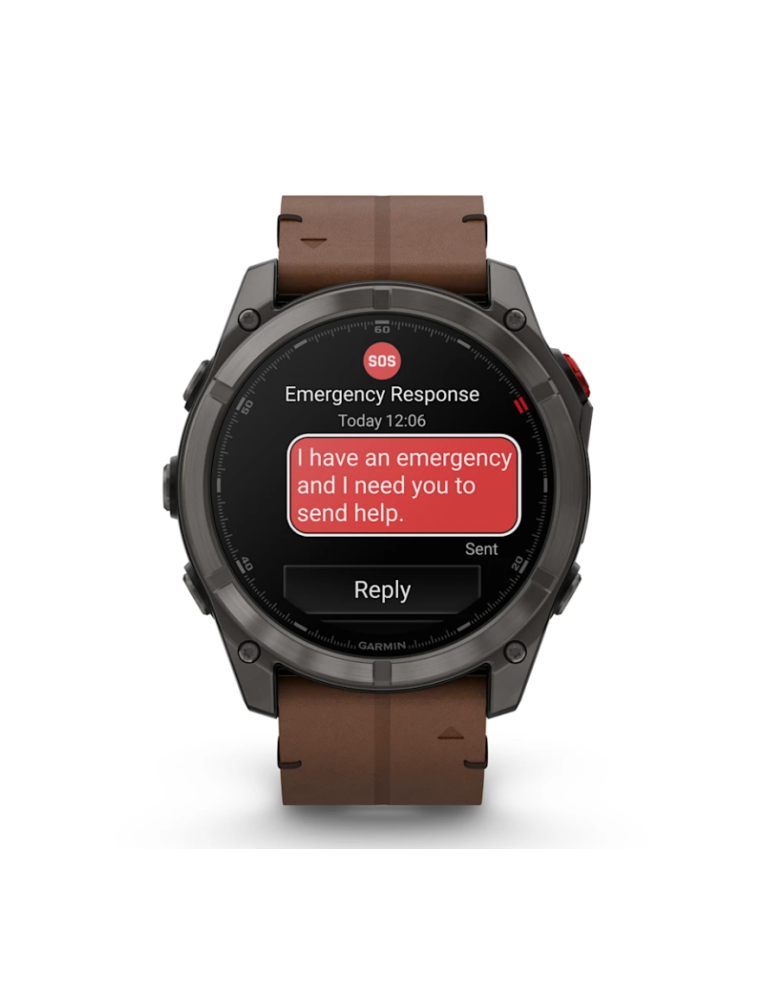 Garmin Fēnix® 8 Pro Smartwatch - 51mm, AMOLED with Dual Band - 0