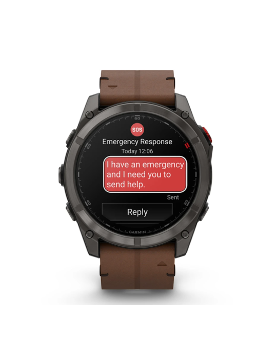 Orologio Smartwatch Garmin - Fēnix® 8 Pro - 51 mm, AMOLED con Doppio Cinturino - 0