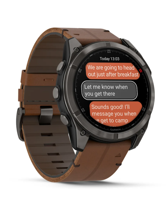 Orologio Smartwatch Garmin - Fēnix® 8 Pro - 51 mm, AMOLED con Doppio Cinturino - 0