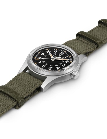 Orologio Hamilton Uomo - Khaki Field Mechanical Automatico 36mm Verde Nero - 0 2