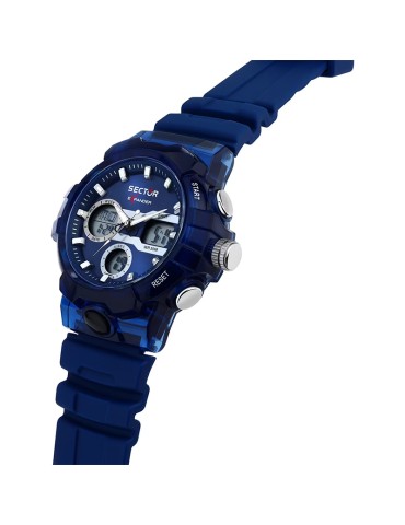 Sector Watch - Ex-46 - Digital - Time and Date-46mm-Blue-R3251242506 2