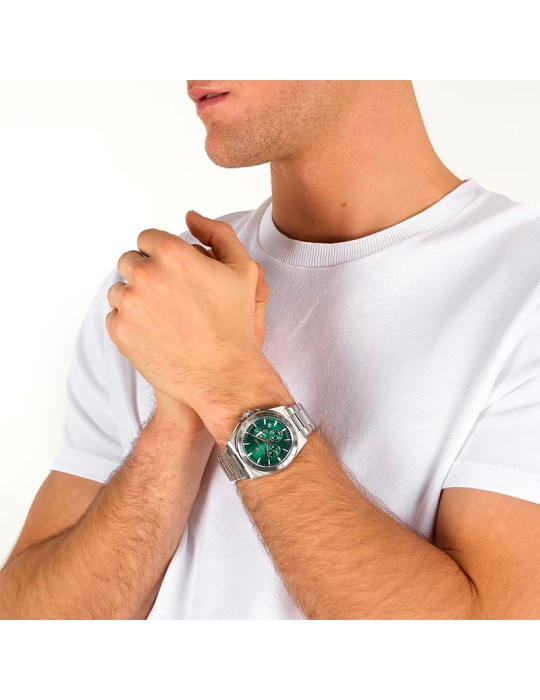Orologio Maserati - Cronografo - Silver - 43mm - Verde - R8873652013