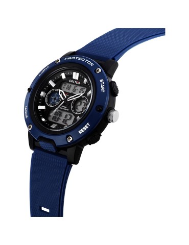 Sector Watch - Ex-44 - Chronograph - Digital - 47mm - Blue - R3251292006 2