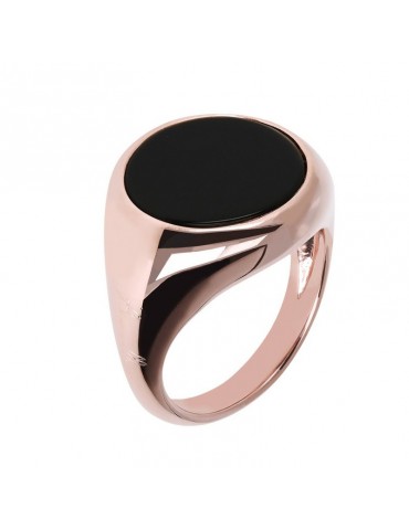 Anello Bronzallure - Alba Chevalier Piccolo - Onice Nero - WSBZ00971BO