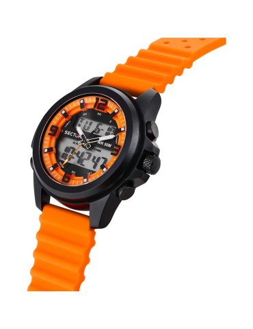 Orologio Sector - Ex-48 - Digitale - 52mm - Arancione - R3251302002 2