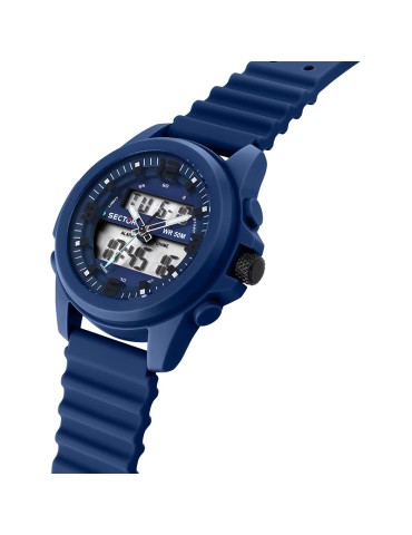 Sector Watch - Ex-48 - Digital - Chronograph - 52mm-Blue-R3251302007 2