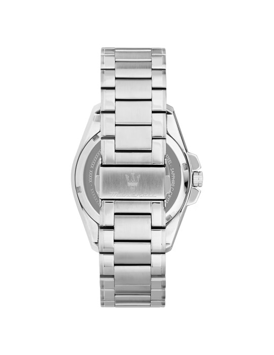 Maserati Watch - Silver - 43mm - Blue - Exposed Movement - R8823112006