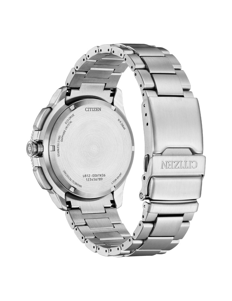 Citizen Watch - Promaster Eco-Drive Wave Tracker 42mm Black Blue - 0