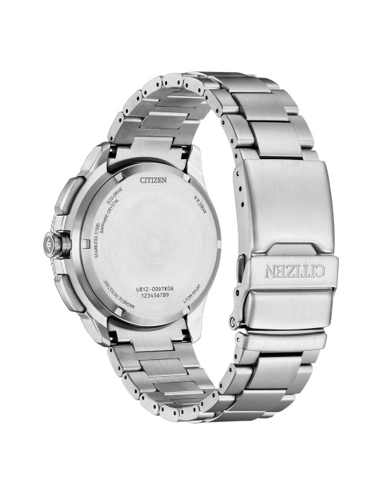 Citizen Watch - Promaster Eco-Drive Wave Tracker 42mm Black Blue - 0