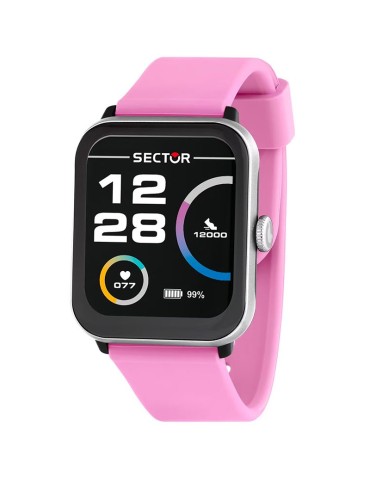 Smartwatch Sector - S-08 - Multifunzione - 44mm - Rosa - R3251303008
