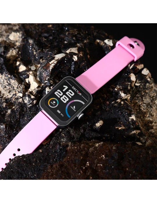 Smartwatch Sector - S-08 - Multifunzione - 44mm - Rosa - R3251303008