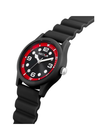 Orologio Sector - H2O - Nero - 41mm - Dettaglio Rosso - R3251318001 2