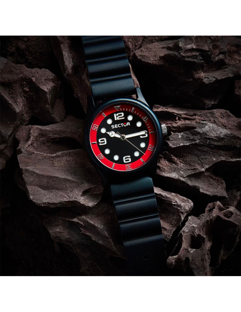 Sector Watch - H2O - Black - 41mm - Red Detail - R3251318001