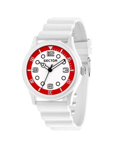 Orologio Sector - Bianco - 41mm - Dettaglio Rosso - R3251318005