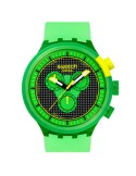 Orologio Swatch - Glowingly Green - Cronografo - Verde - 47mm-SB02G100